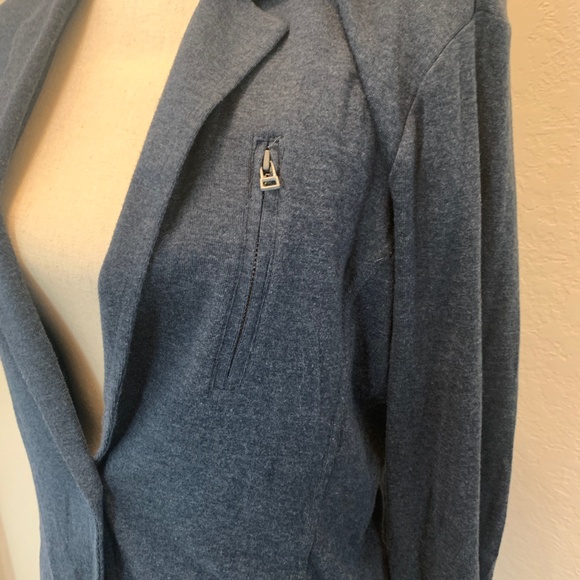 Converse One Star V-Neck Collar Cardigan in Size Large /Dark Gray - Picture 2 of 9